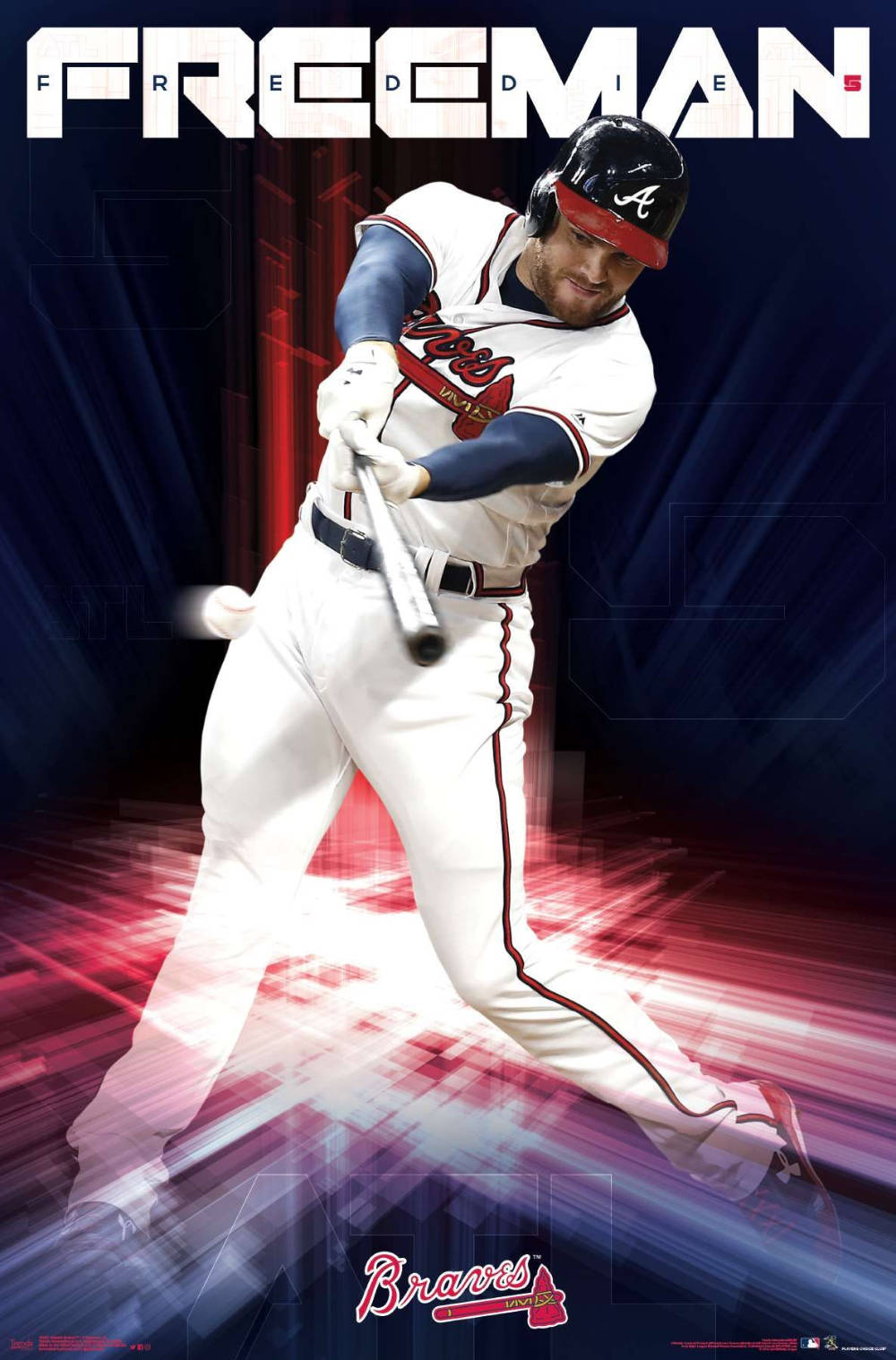 Freddie Freeman MLB Atlanta Braves Tapet Wallpaper