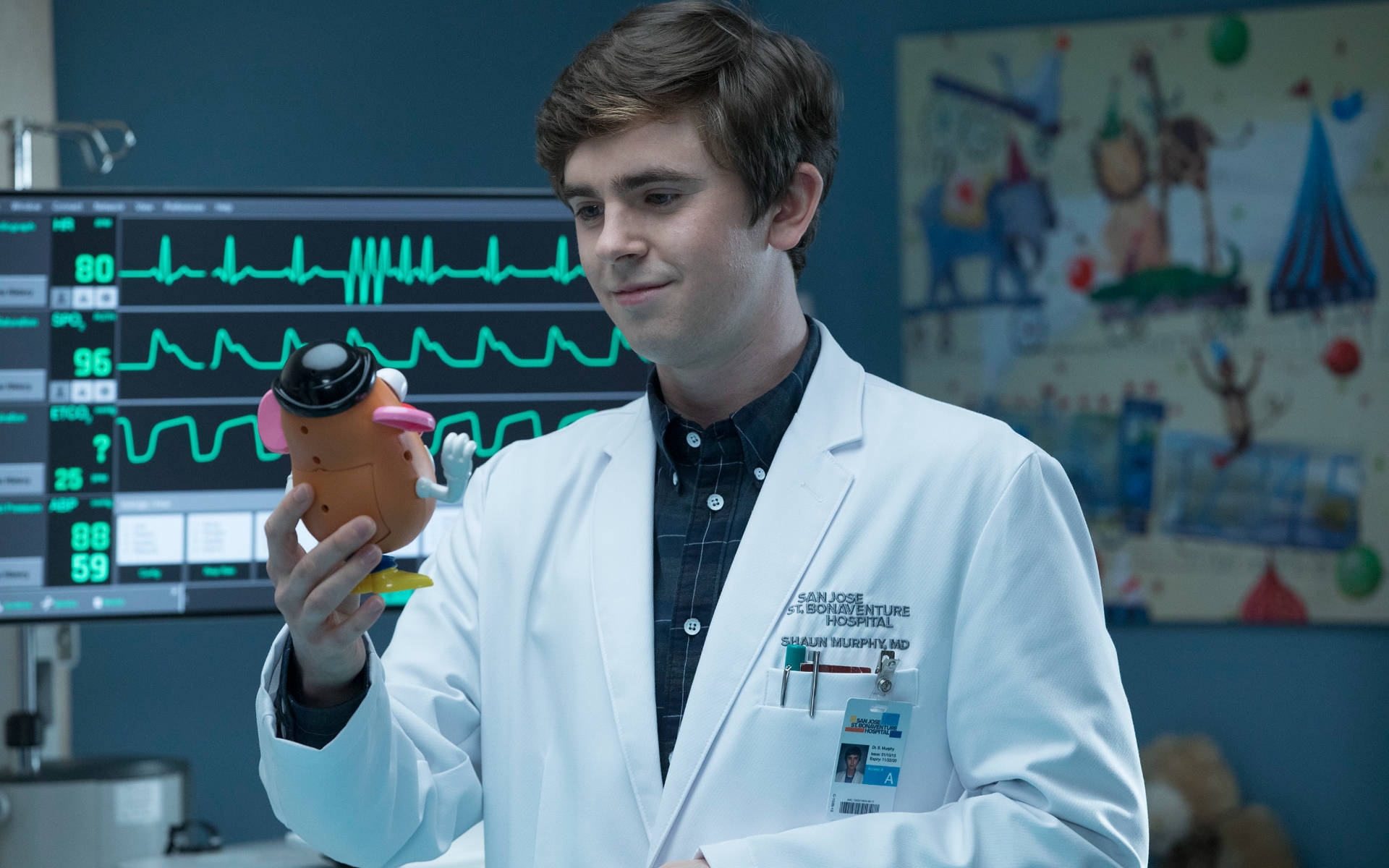 Freddie Highmore In The Good Doctor