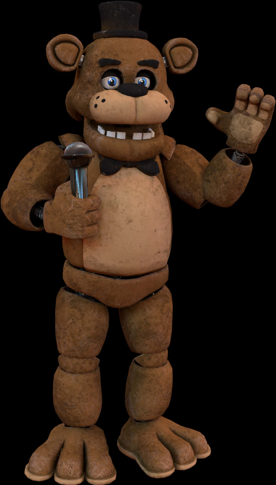 Freddy Fazbear Character Pose PNG