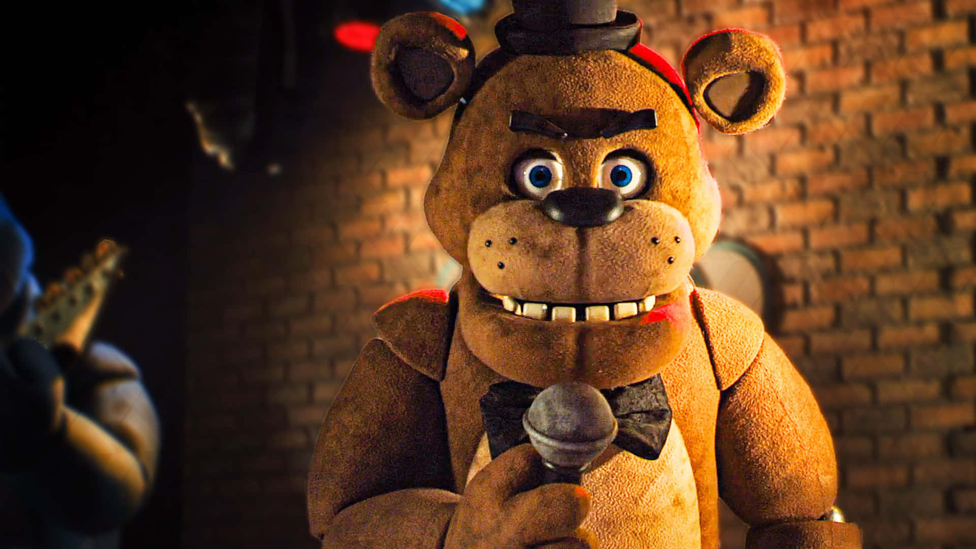 Freddy Fazbear Fnaf Movie Scene Wallpaper