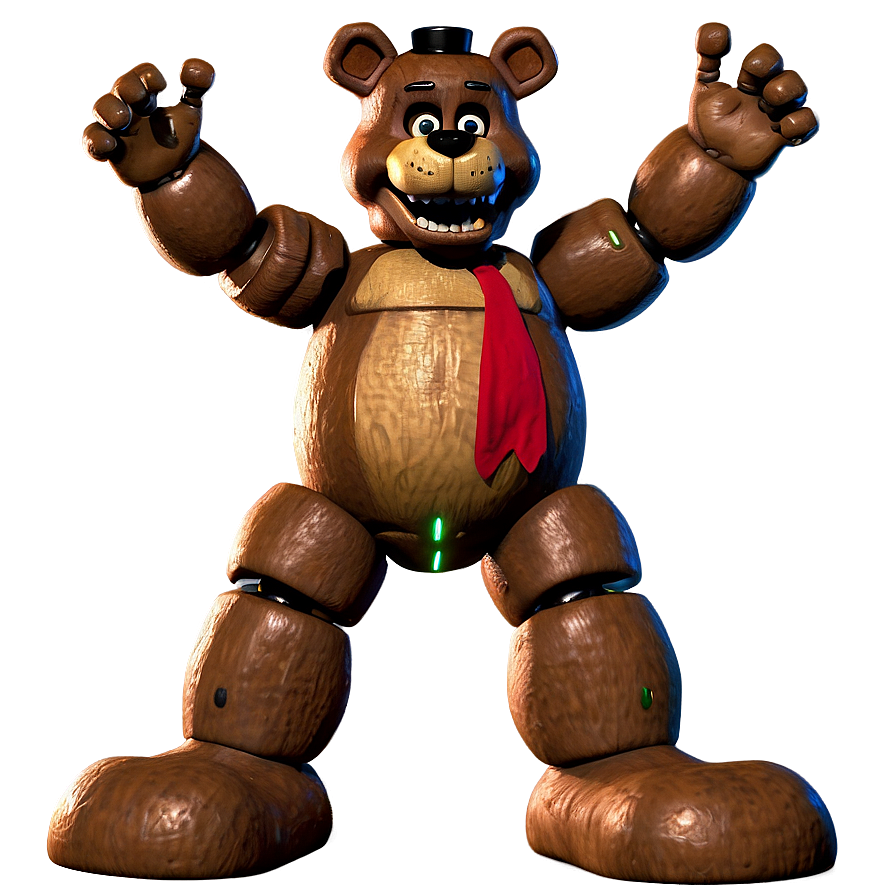 Download Freddy Fazbear Jumpscare Scene Png Bvb | Wallpapers.com