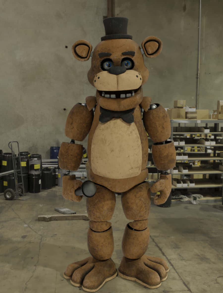 "Party with Freddy Fazbear this weekend!"