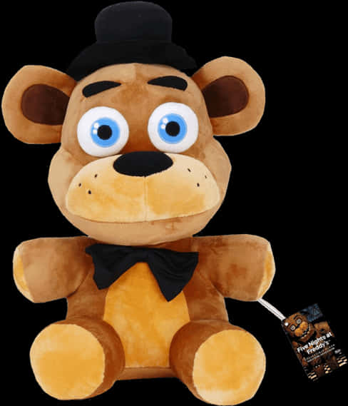 Freddy Fazbear Plush Toy PNG