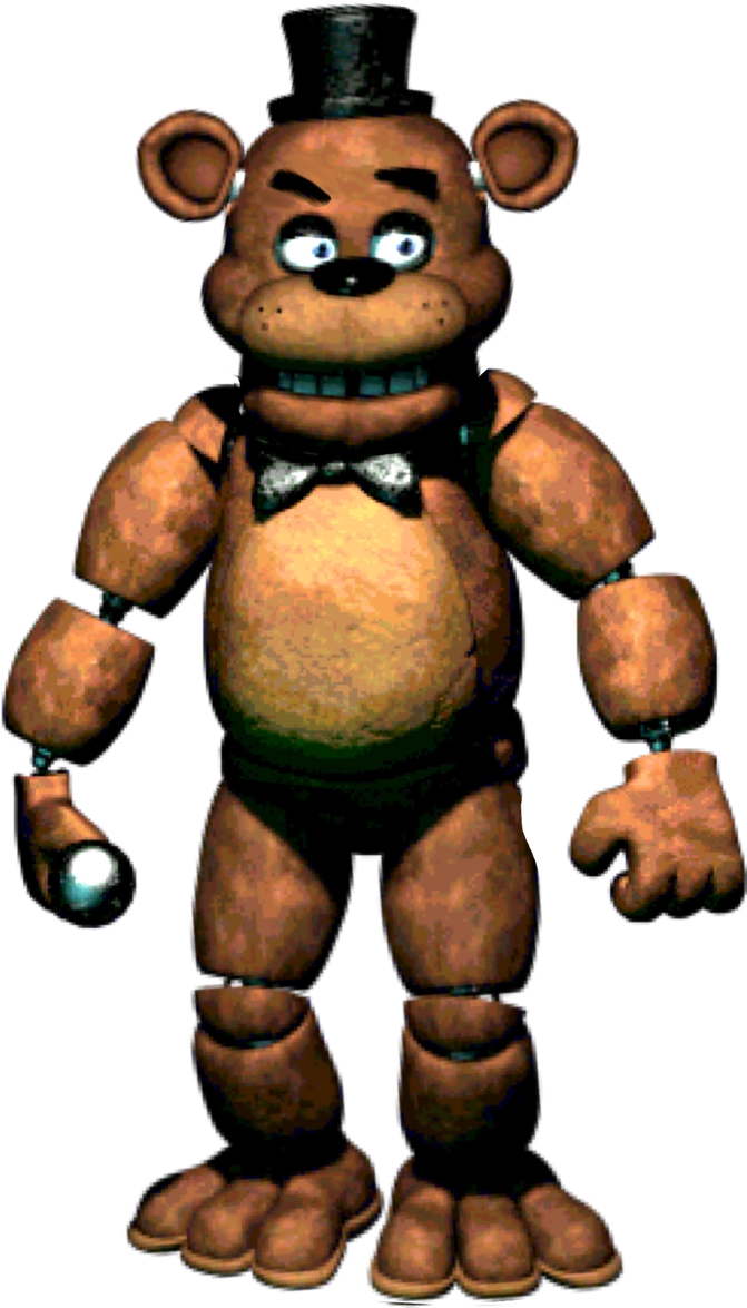 Download Freddy Fazbear Standing Image | Wallpapers.com