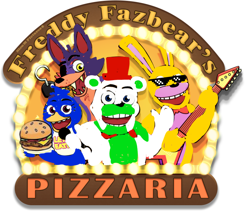 Freddy Fazbears Pizzeria Animated Characters PNG
