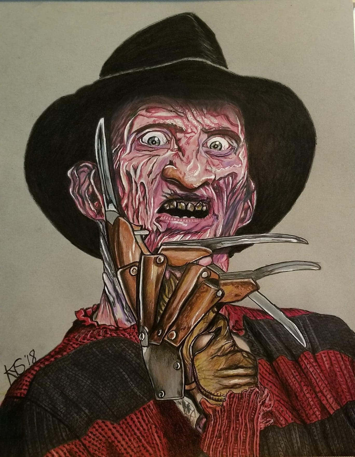Don't be afraid of the nightmares, Freddy Krueger is here to keep you safe.