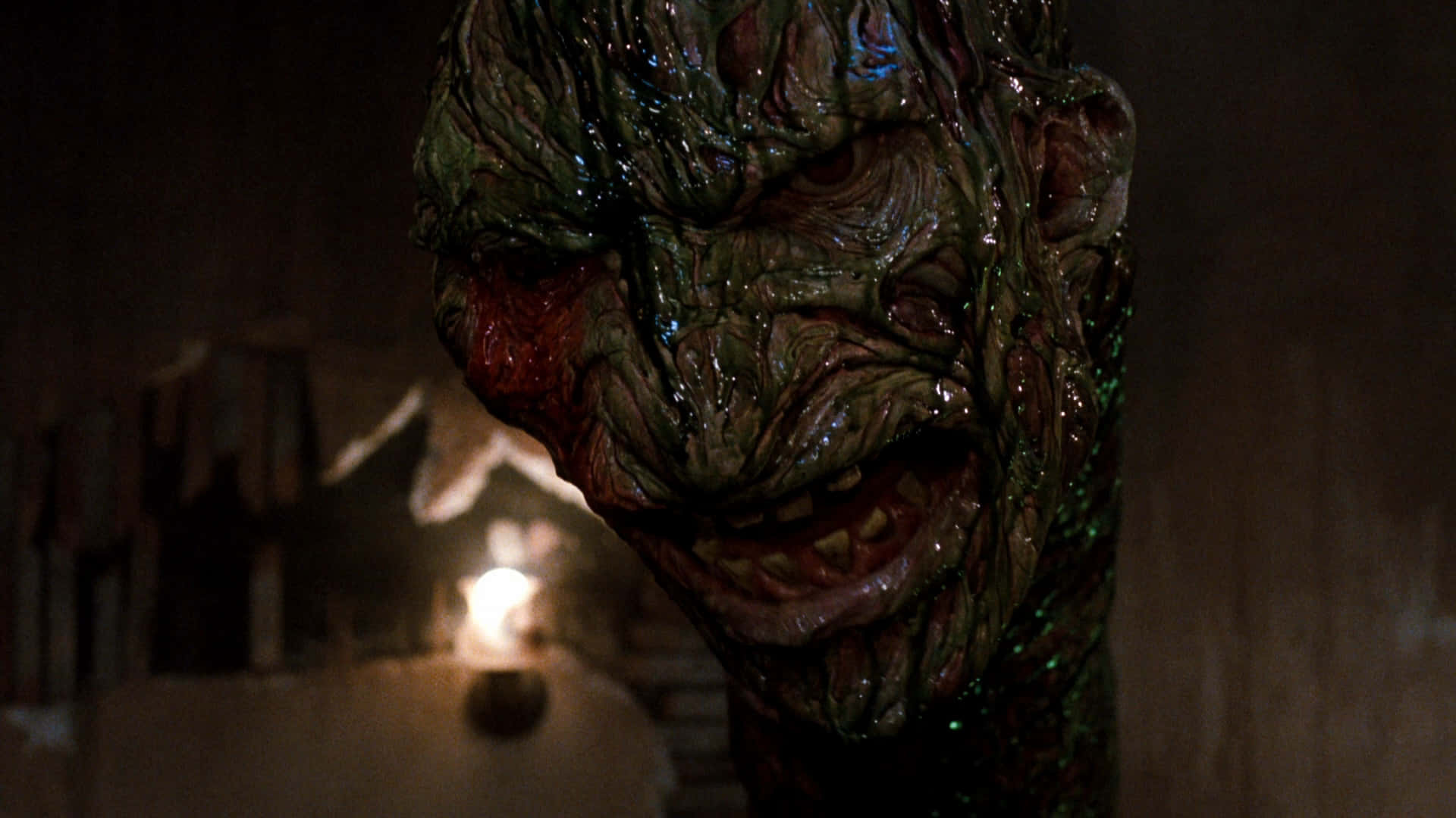 Freddy Krueger's sinister smile in high-definition.