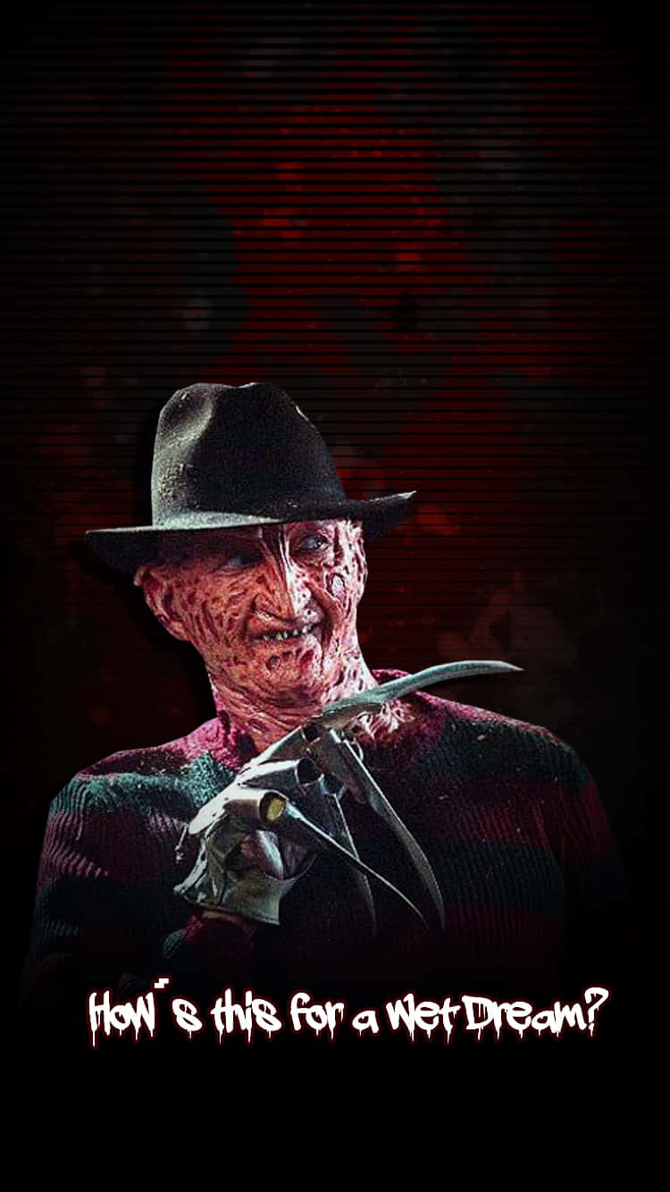 Freddykrueger In Piedi Minacciosamente Nell'ombra