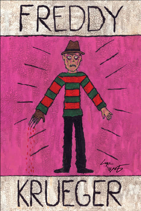 Freddy Krueger Artwork PNG