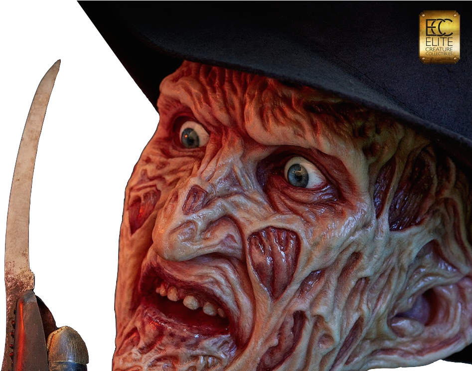 Freddy Krueger Close Up Horror PNG