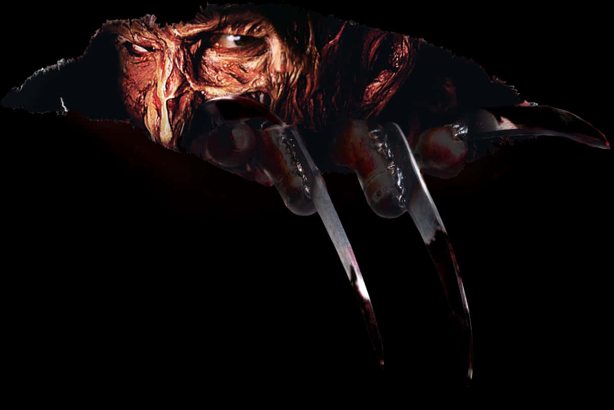 Freddy Krueger Iconic Gloved Hand PNG