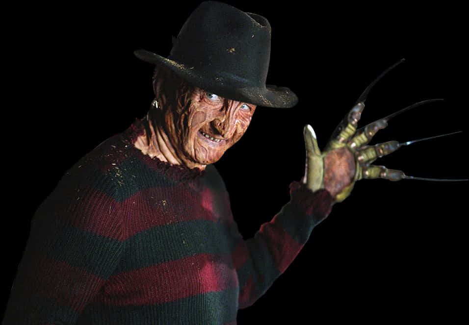 Freddy Krueger Nightmare Portrait PNG