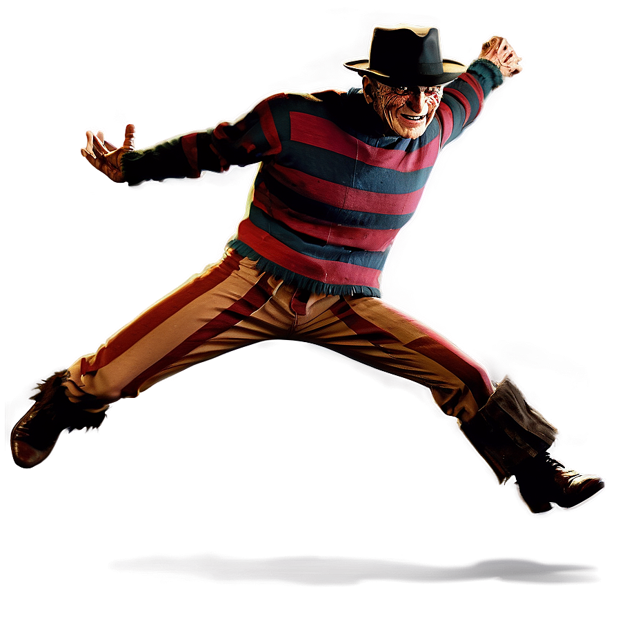 Freddy Krueger Stance Png 05232024 PNG