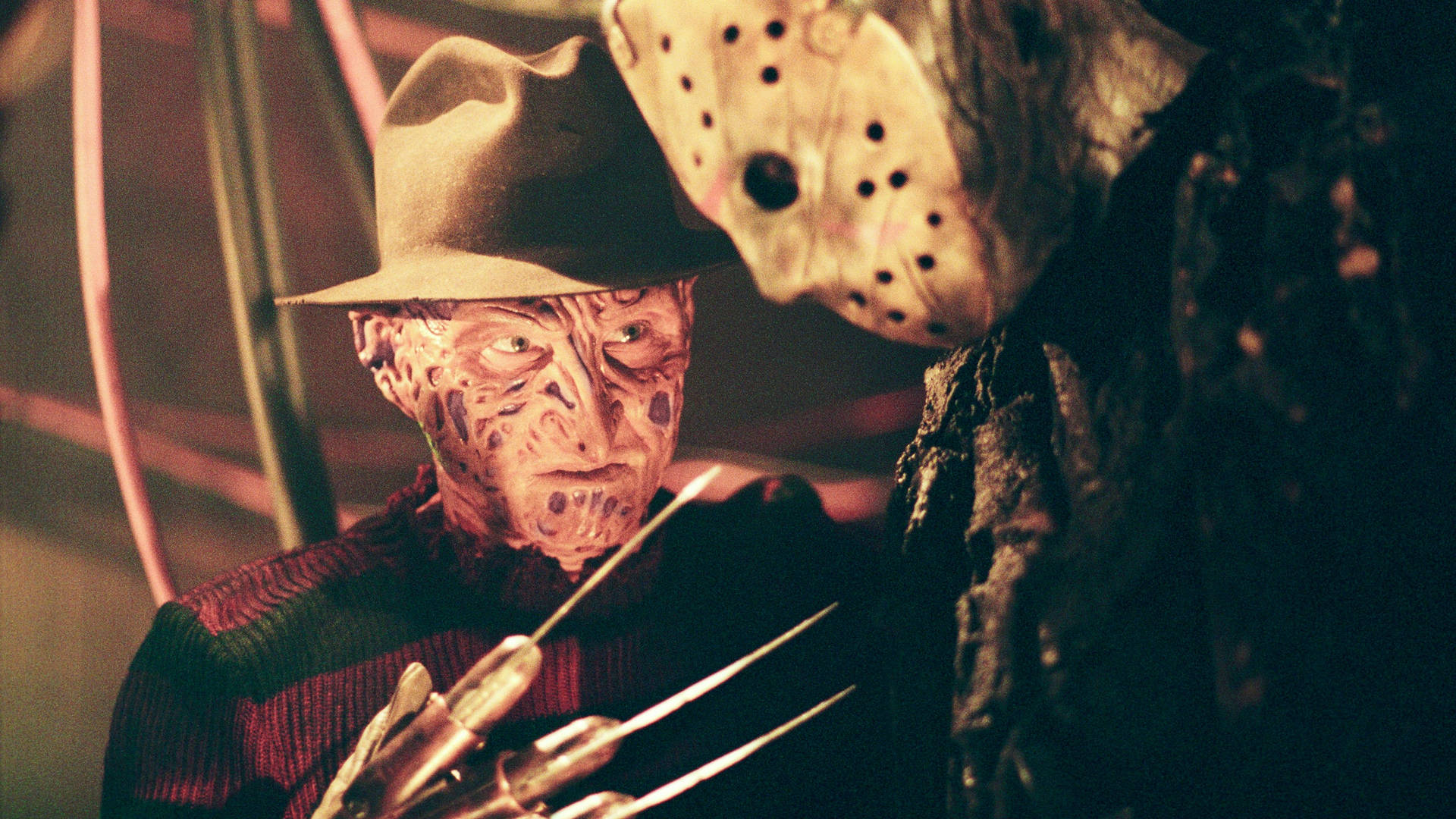 Freddy Krueger With Jason