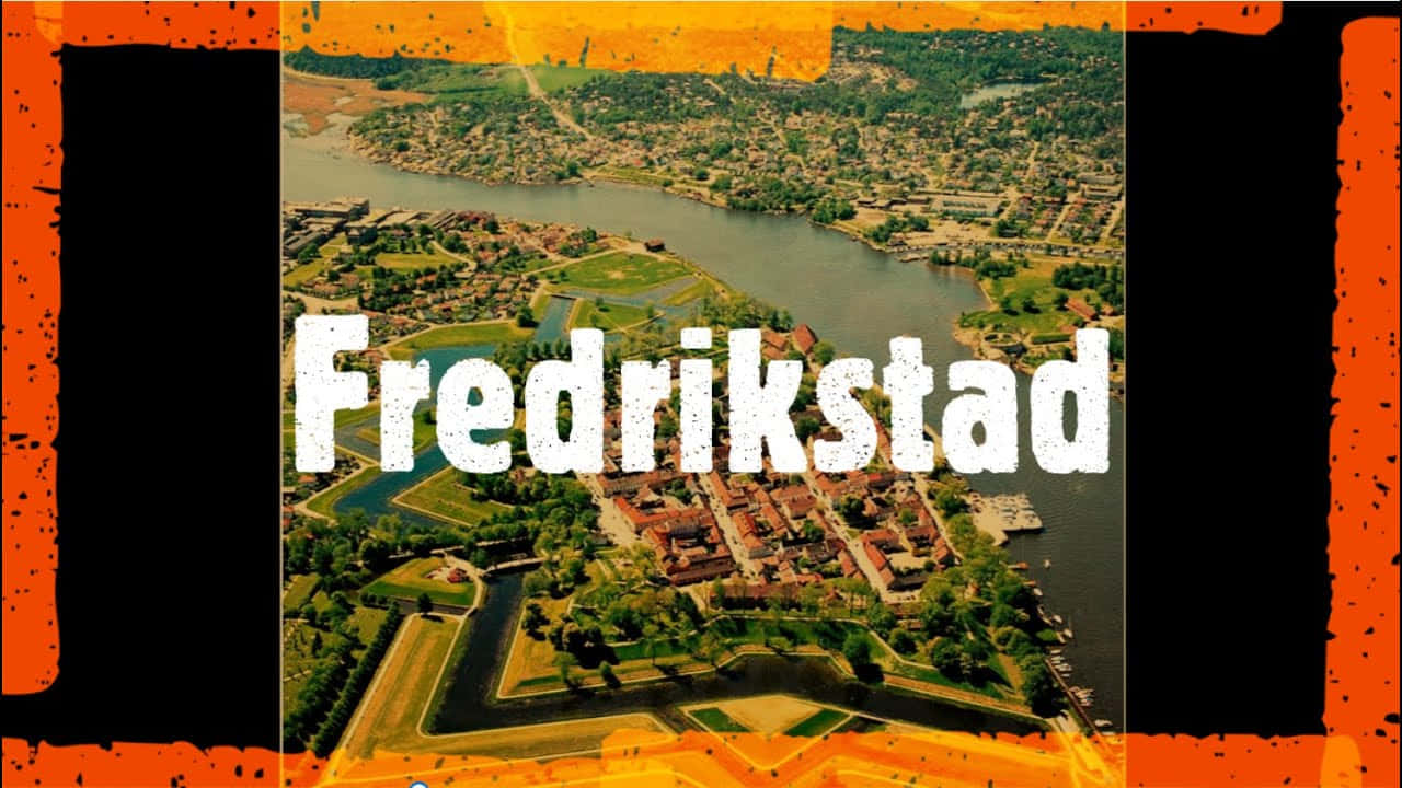 Fredrikstad Aerial View Wallpaper