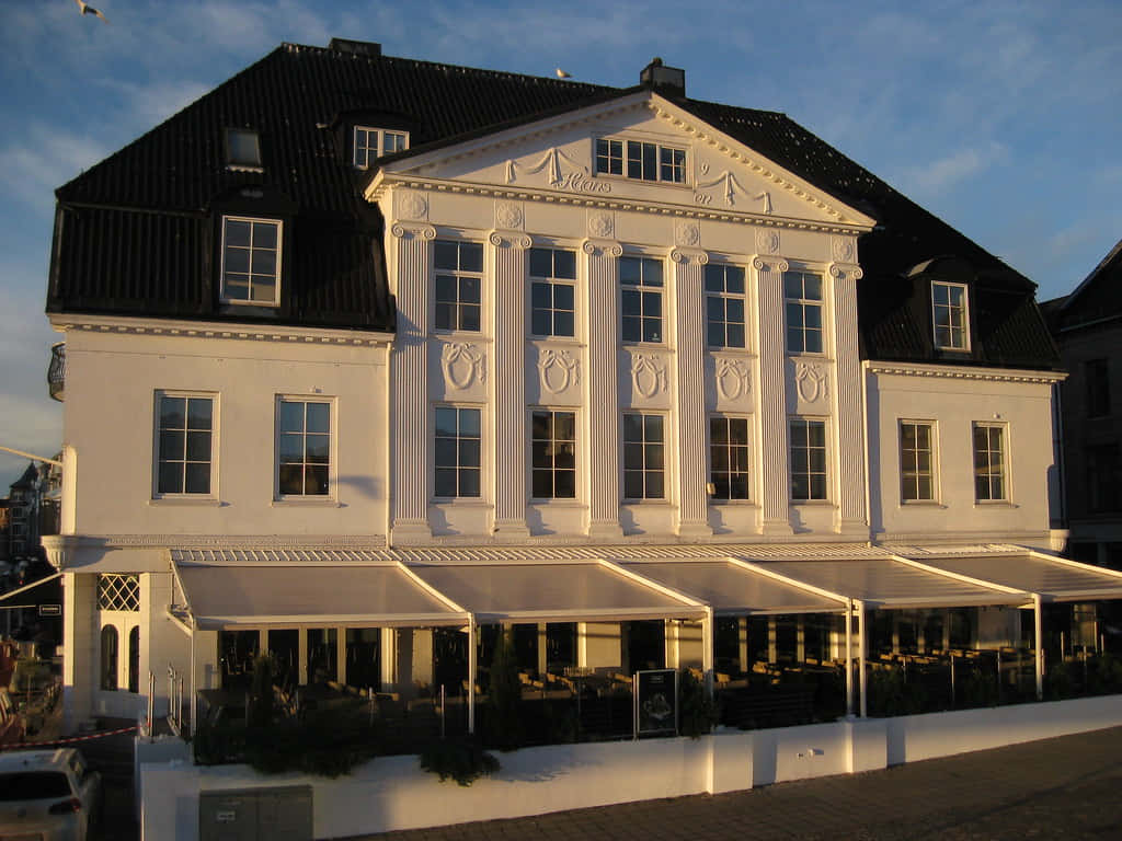 Fredrikstad Classic Architecture Building Wallpaper
