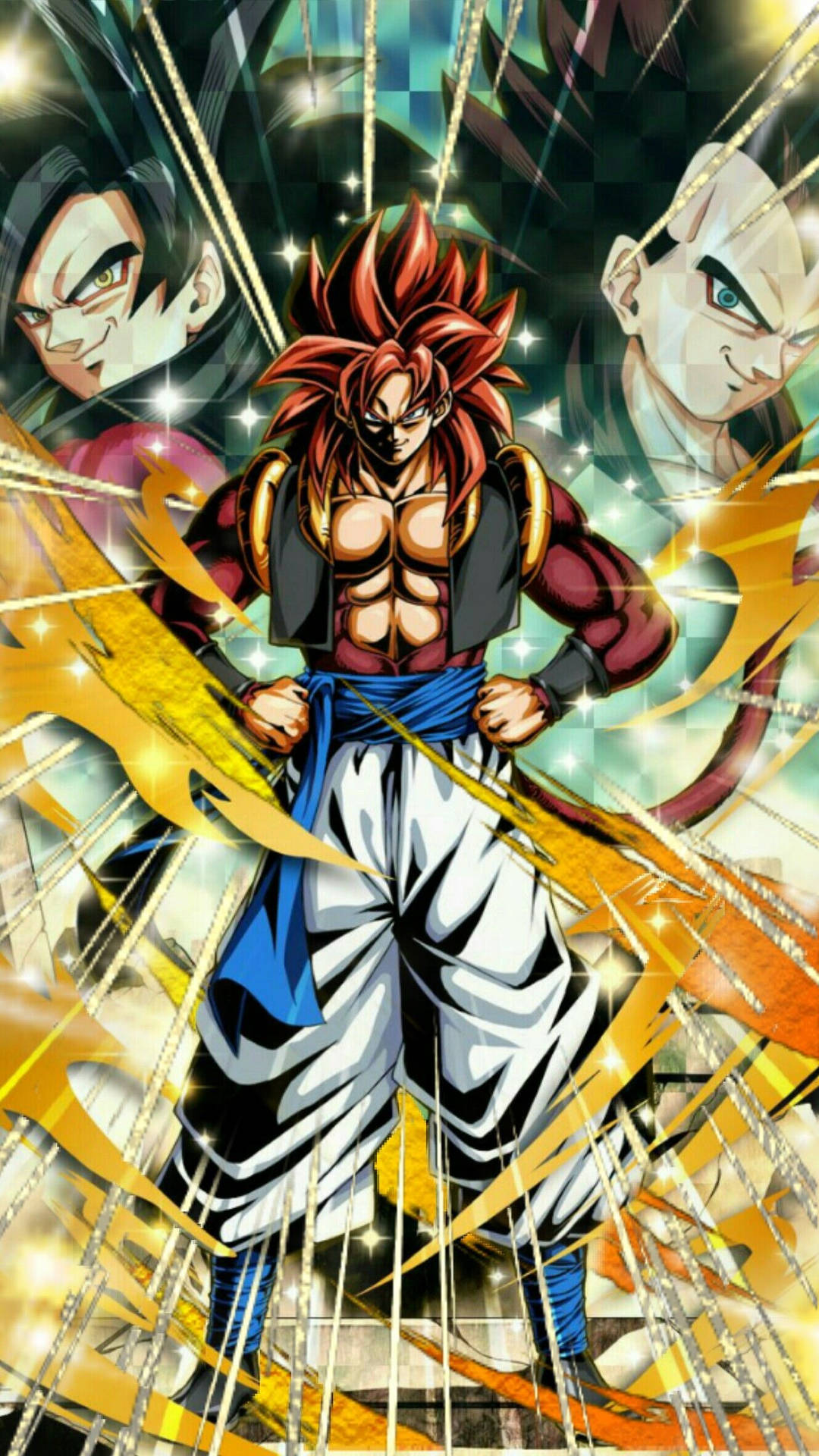 Blue Gogeta Wallpaper - iXpap