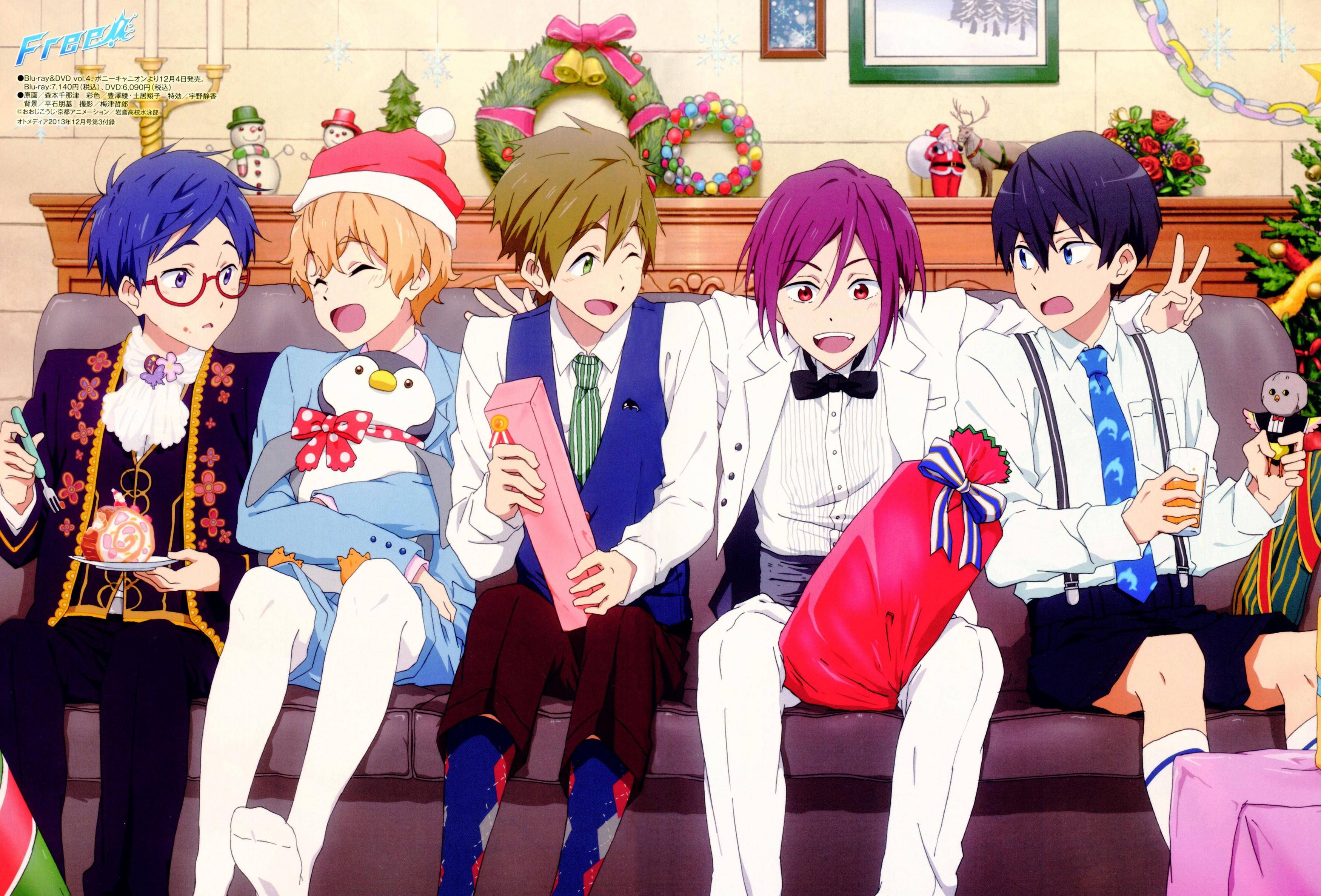 Free Anime Pfp Christmas Party Wallpaper