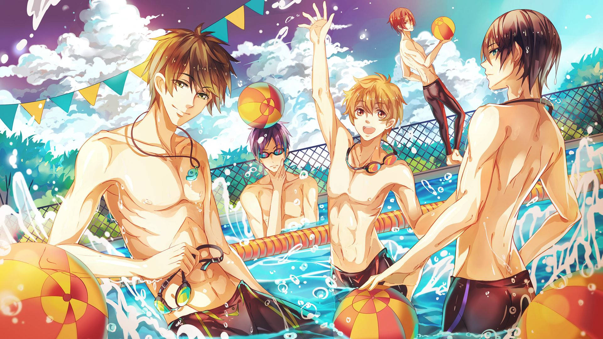 Free Anime Pfp Orange Balls Wallpaper