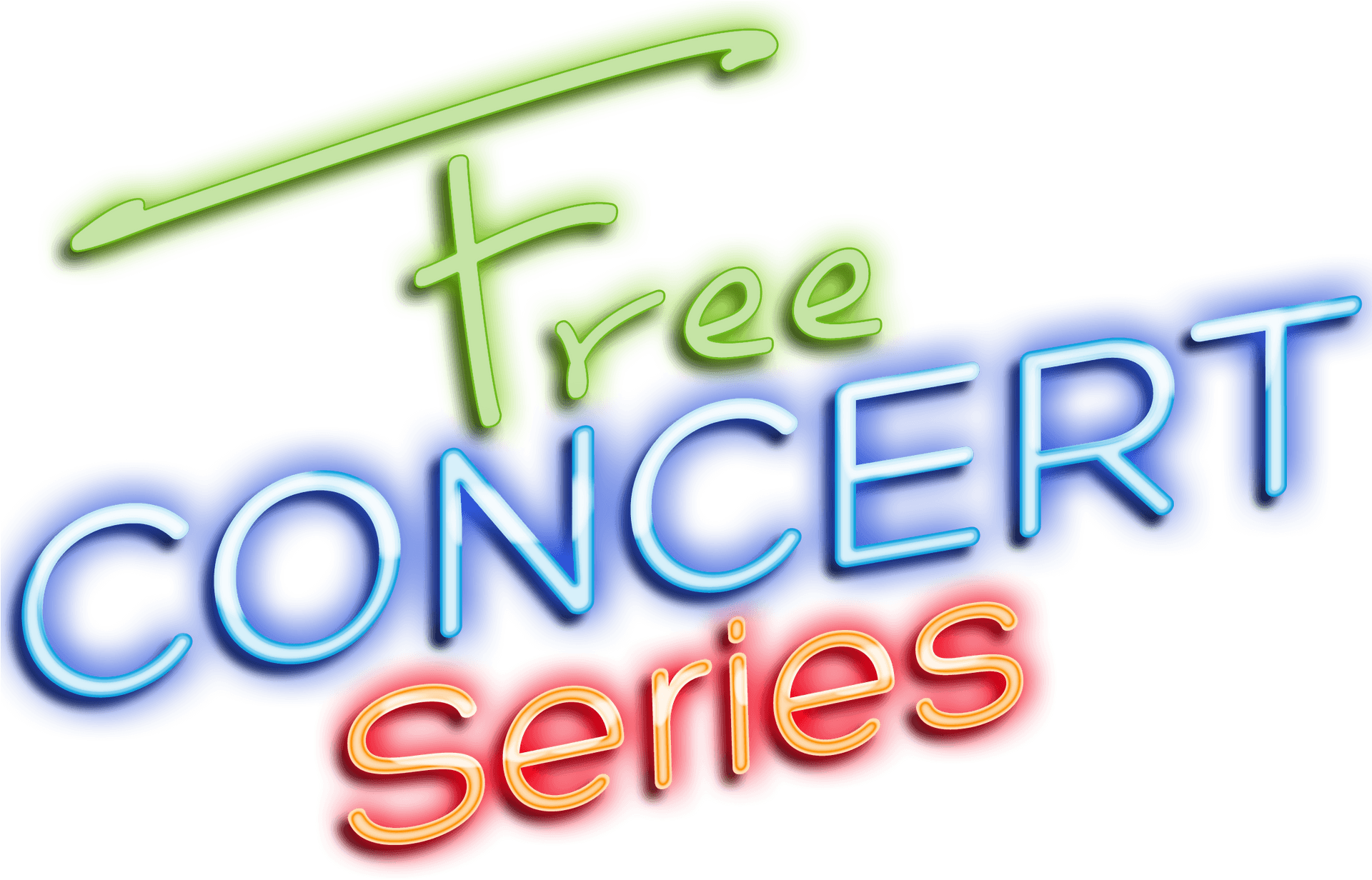 Free Concert Series Graphic PNG