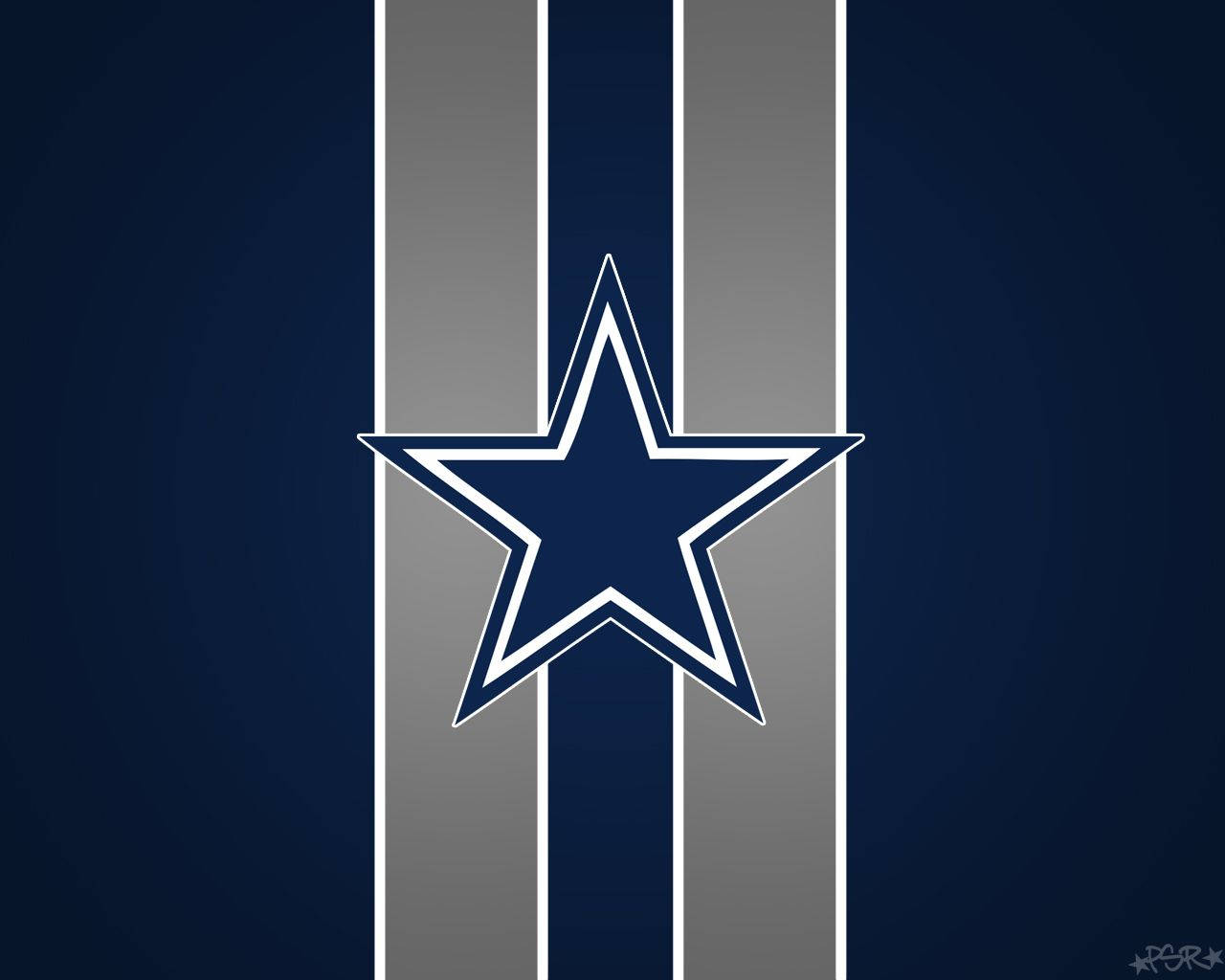 Logotipodos Dallas Cowboys Em Clipart Para Papel De Parede De Computador Ou Celular. Papel de Parede
