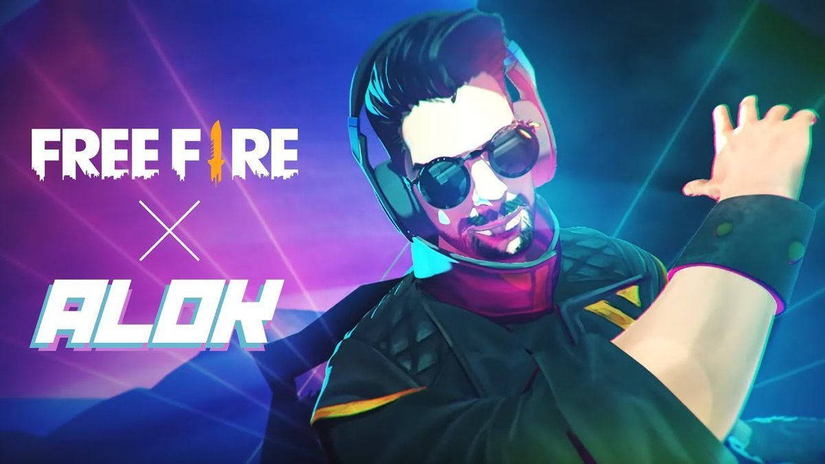 Free Fire Alok Exclusive Skin Character Wallpaper