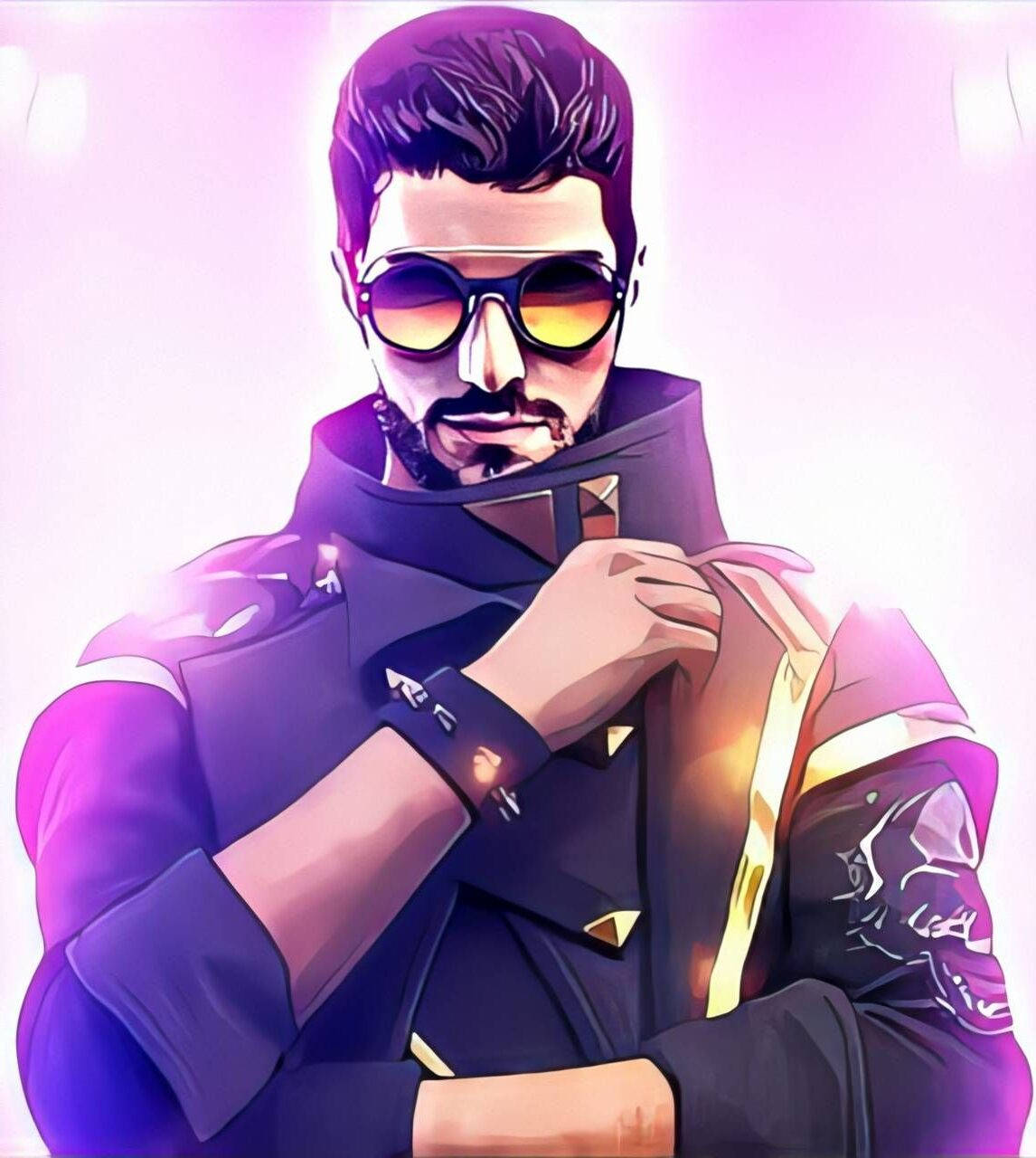 Free Fire Alok Premium Game Character Picture