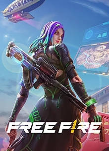Free Fire Banner With Moco Wallpaper