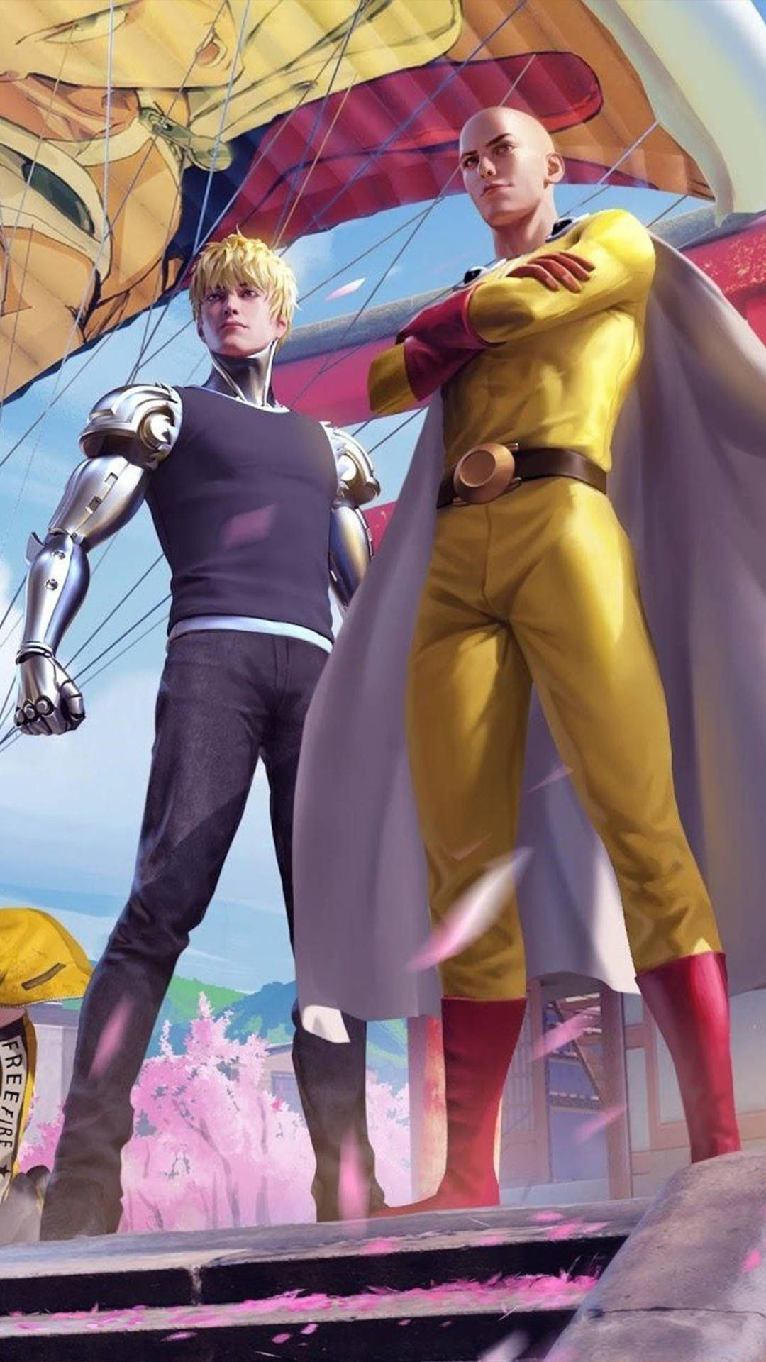 Free Fire Character Saitama And Genos Picture
