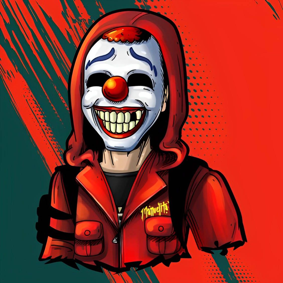 Free Fire Criminal Bundle Missing Tooth Red Character Picture