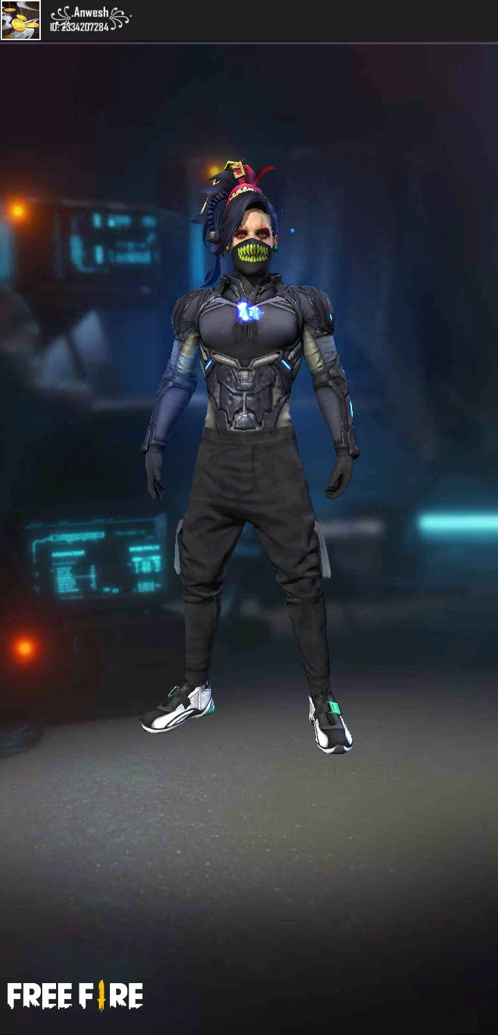 Free Fire Dj Alok Futuristic Aesthetic Outfit Picture