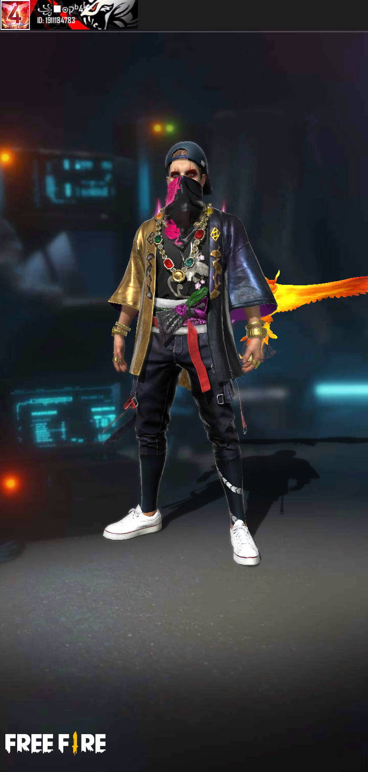 Free Fire Dj Alok Japanese Aesthetic Outfit