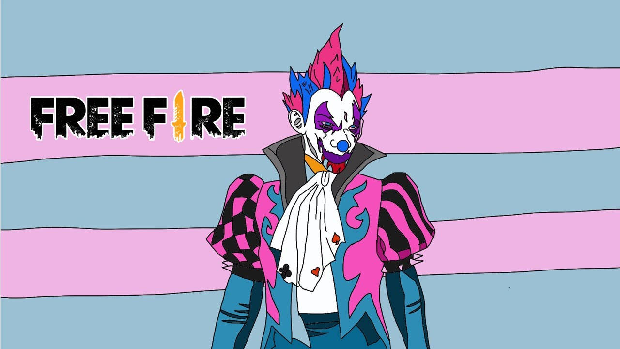Artedigital De Free Fire Joker. Fondo de pantalla
