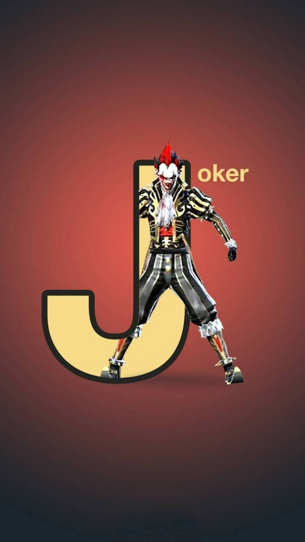 Free Fire Joker In J Wallpaper