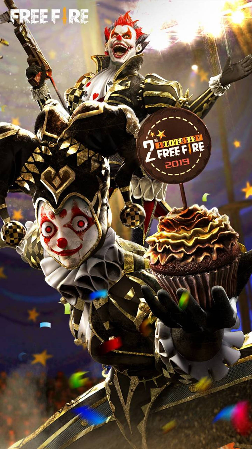 Free Fire Joker With Munchkin Picture