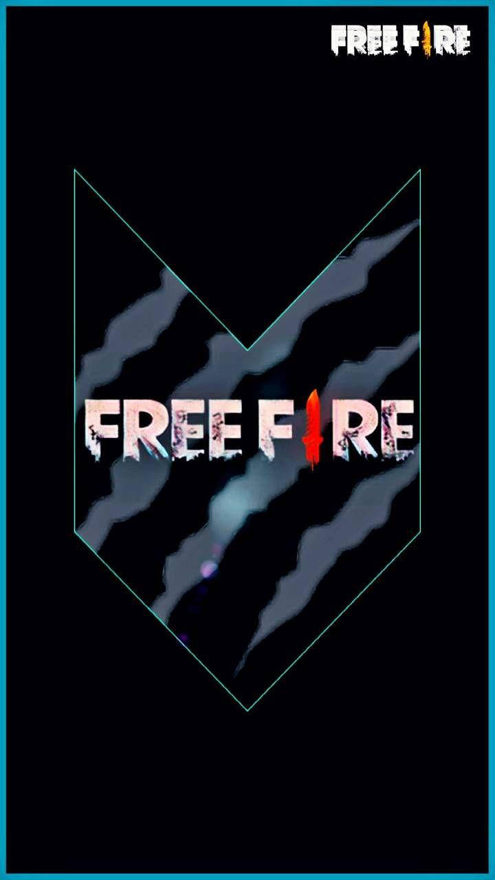 Free Fire Logo Animal Claws Wallpaper