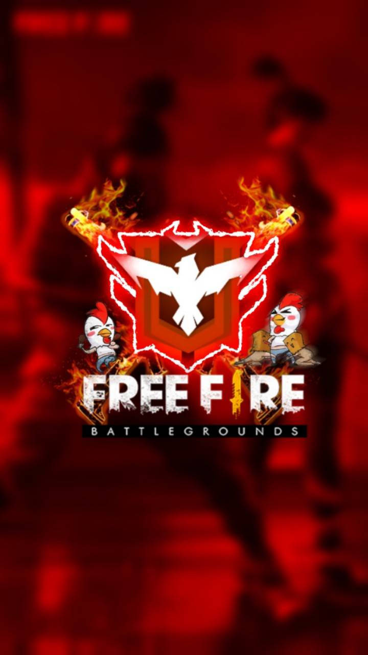 Free Fire Logo Battlegrounds Wallpaper