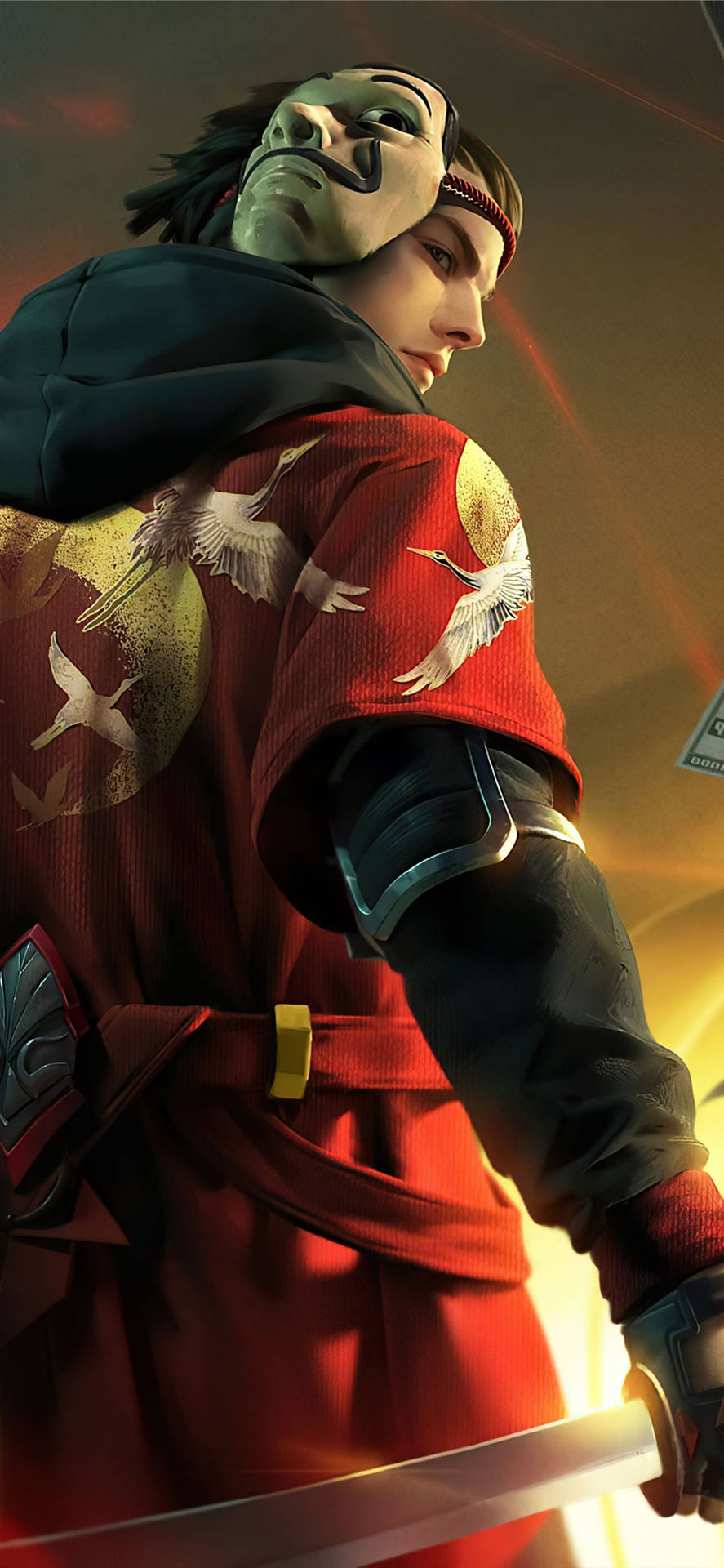 Free Fire Season 1 With Money Heist Mask Picture