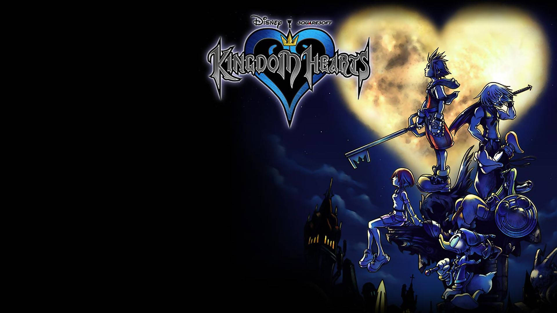 Explore the Digital Worlds of 'Kingdom Hearts' Wallpaper