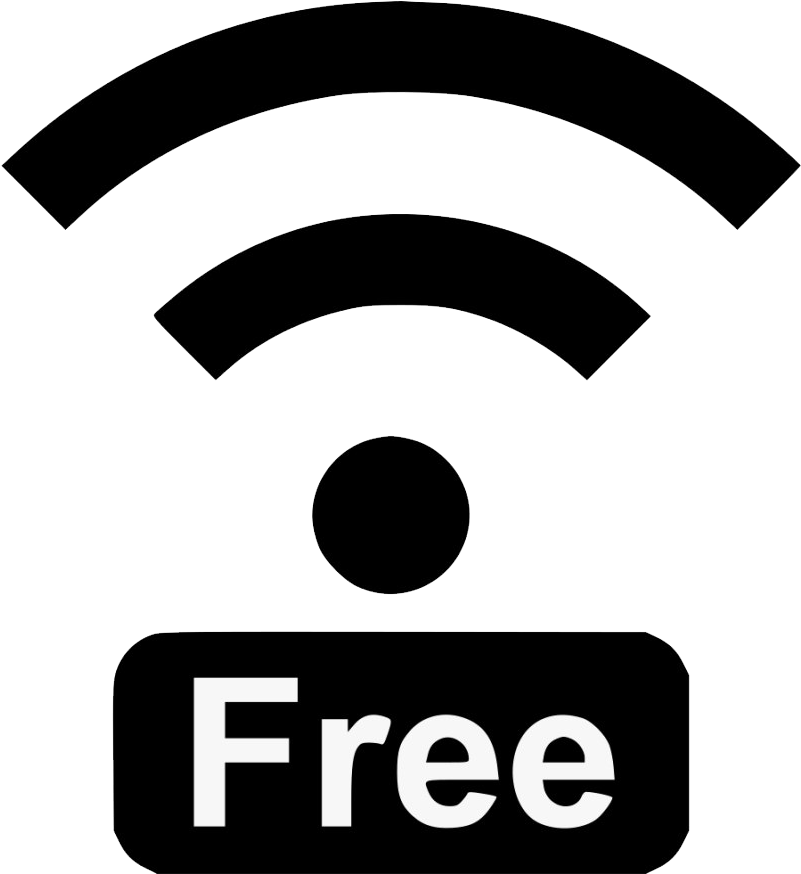 Free Wi Fi Sign Graphic PNG