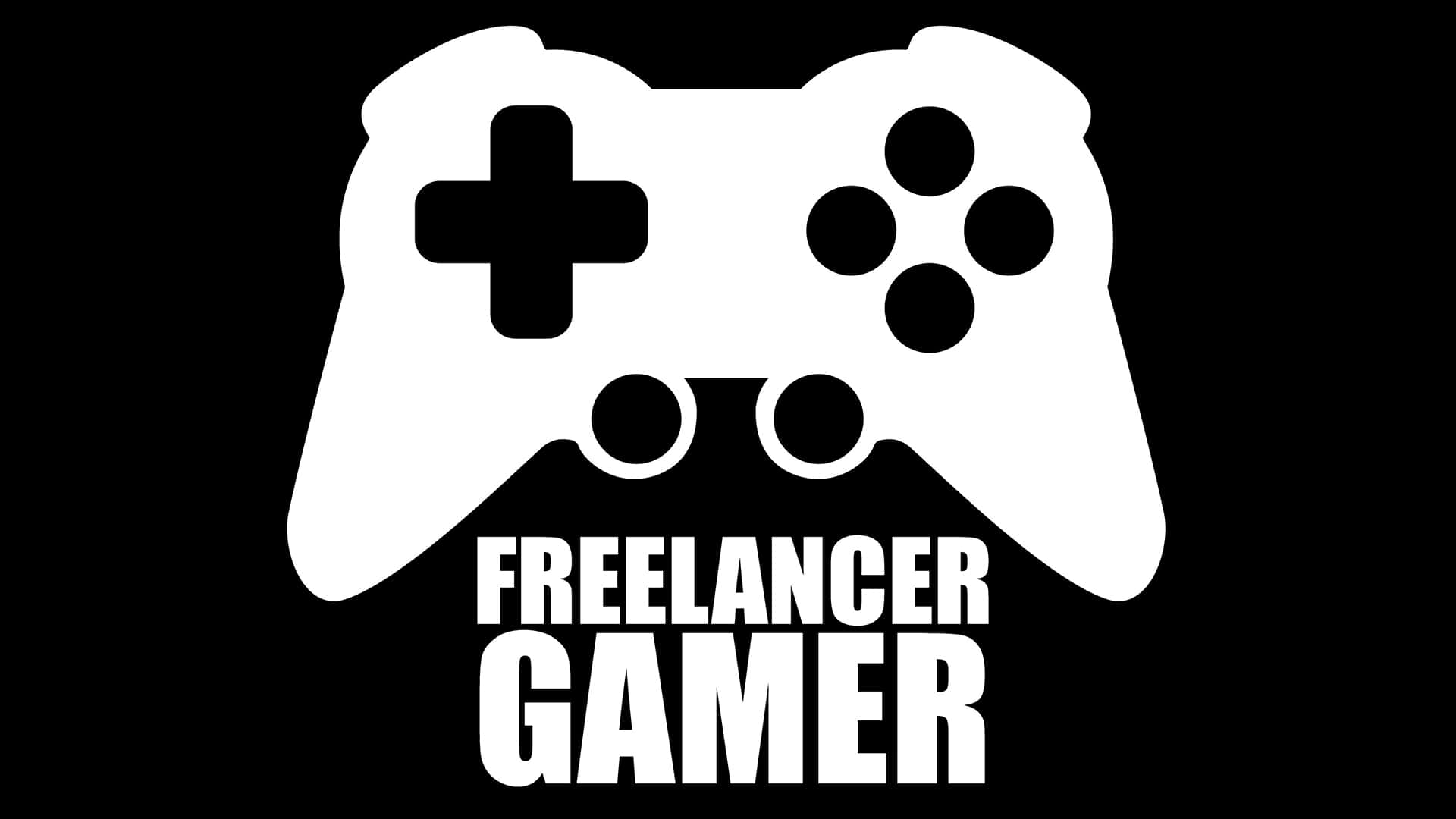 Freelancer Gamer Grafiek Achtergrond