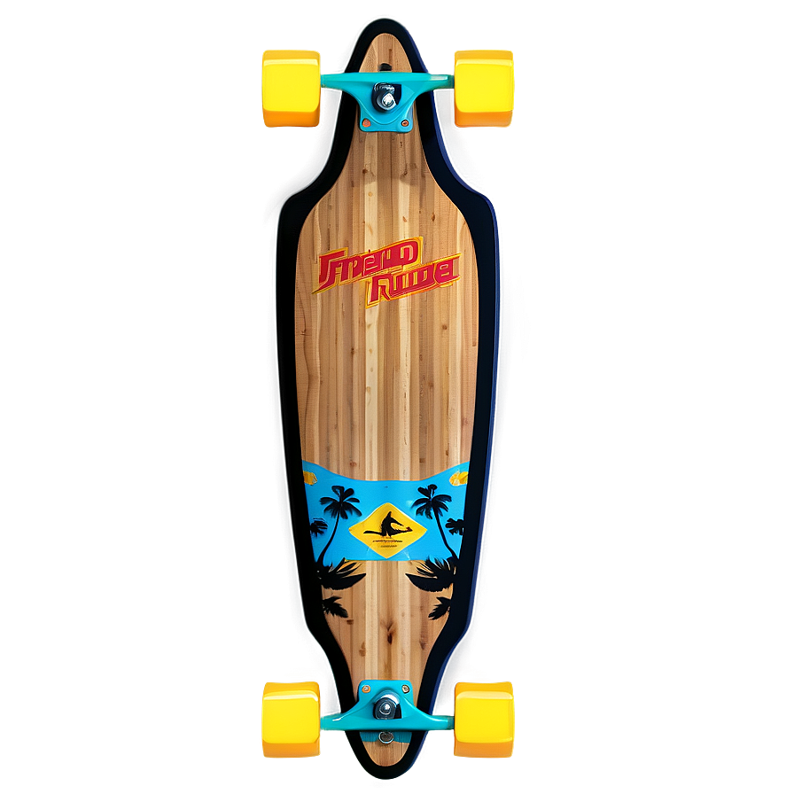 Freeride Longboard Png Ljp PNG