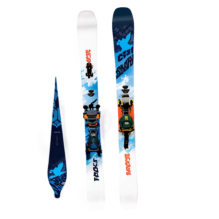 Freestyle Skis Png 06132024 PNG