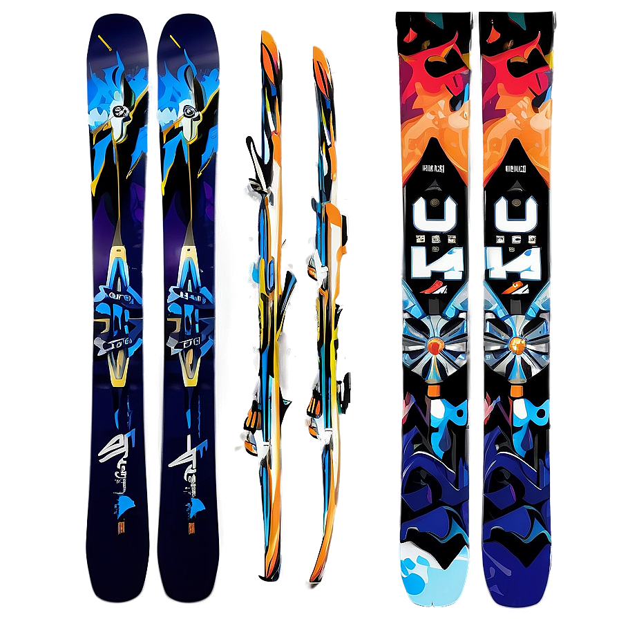 Freestyle Skis Png 7 PNG