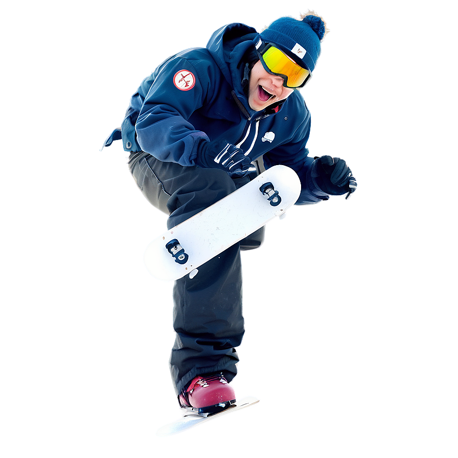 Freestyle Snowboard Png Hal89 PNG