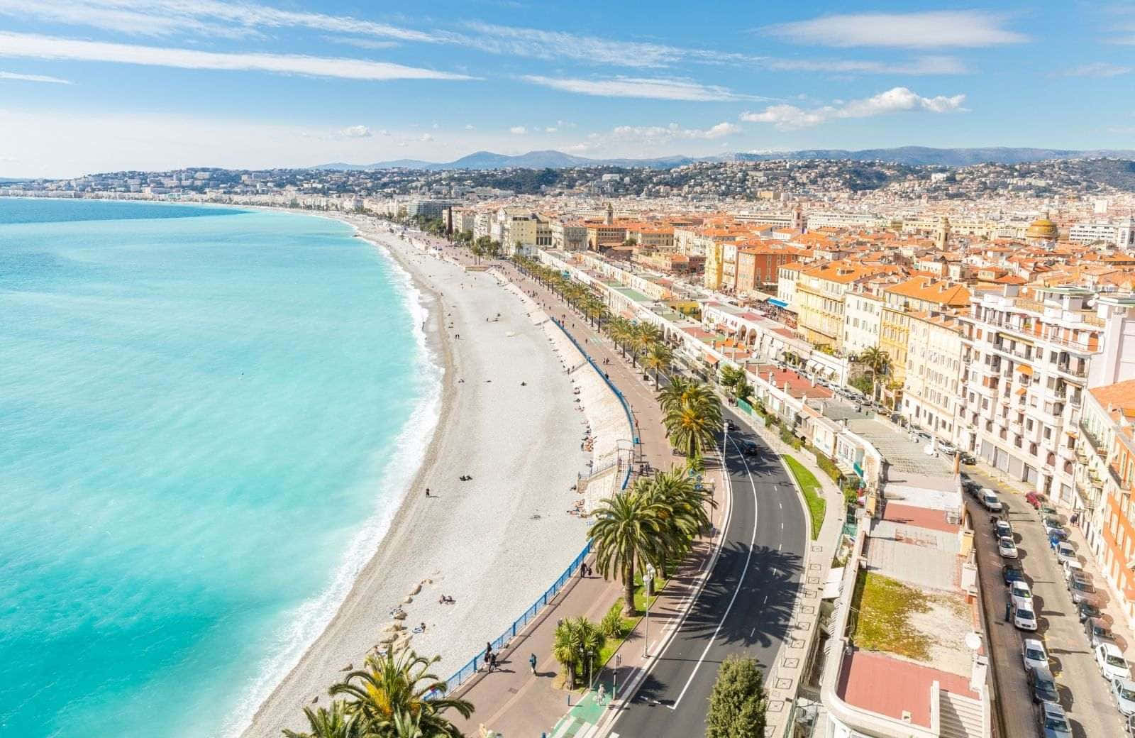 Serenity at the French Beach Wallpaper