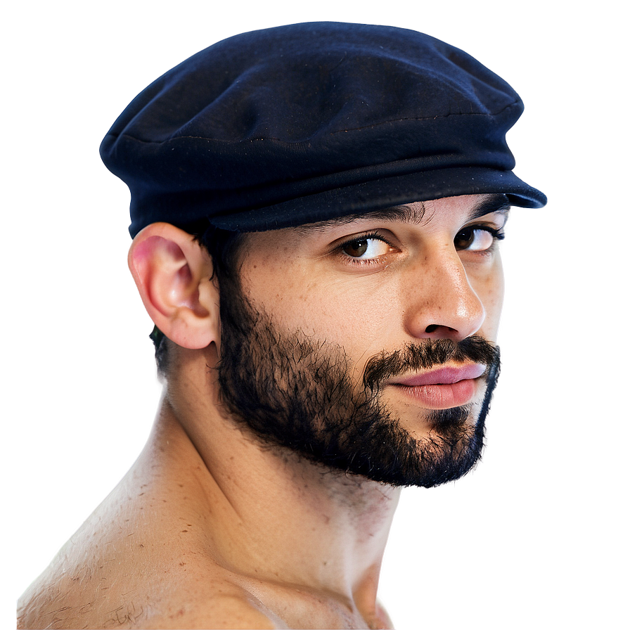 French Beret For Men Png 06132024 PNG