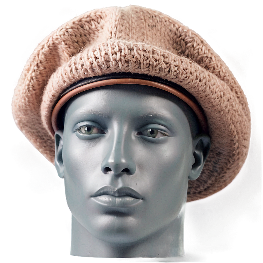 French Beret For Men Png 06132024 PNG