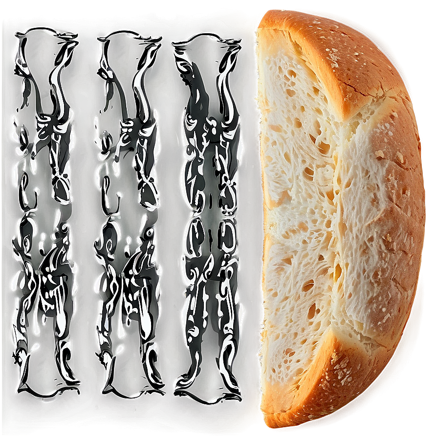 French Bread Slice Png Xac38 PNG