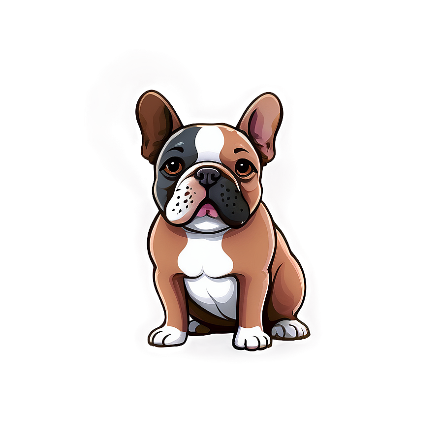 French Bulldog Cartoon Png Ume88 PNG